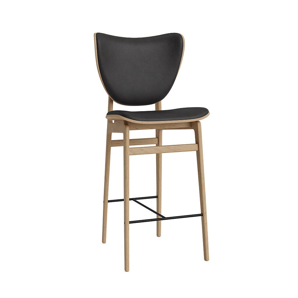 Высокий стул из кожи и дуба NORR11 Elephant ARCH-00062766 - Вид №13