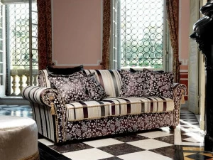 Domingo Salotti 3-х местный тканевый диван Golden