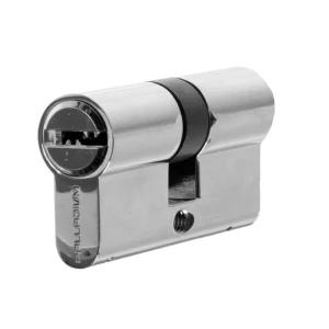 Цилиндр ключ/ключ 30x30 хром, 2J07 CP