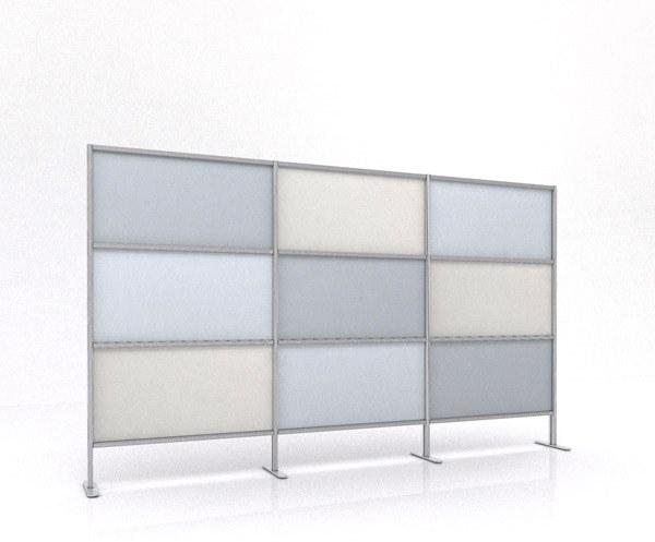 STUDIO T Отдельно стоящая офисная перегородка  Green180a  - Вид №6