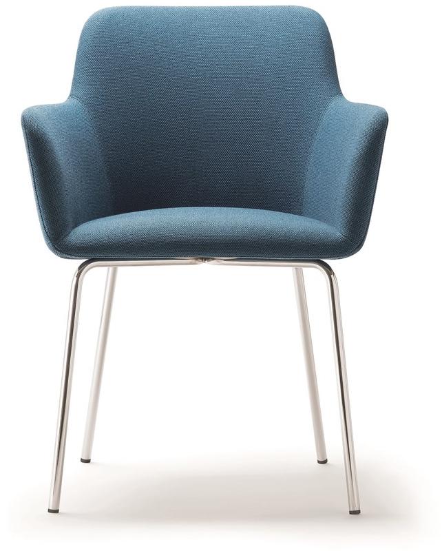 Quadrifoglio Стул из мягкой ткани City sun-id-1455875 - Вид №1