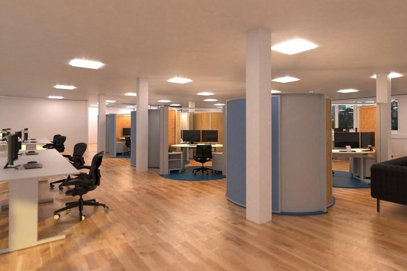 Dizzconcept Рабочее место / офисный остров Officeshell sun-id-1434618 - Вид №4