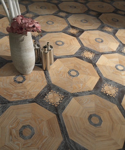 Quad12 Tifernoit Мерседес - дуб, венге, клен и орех Parquet - Вид №2