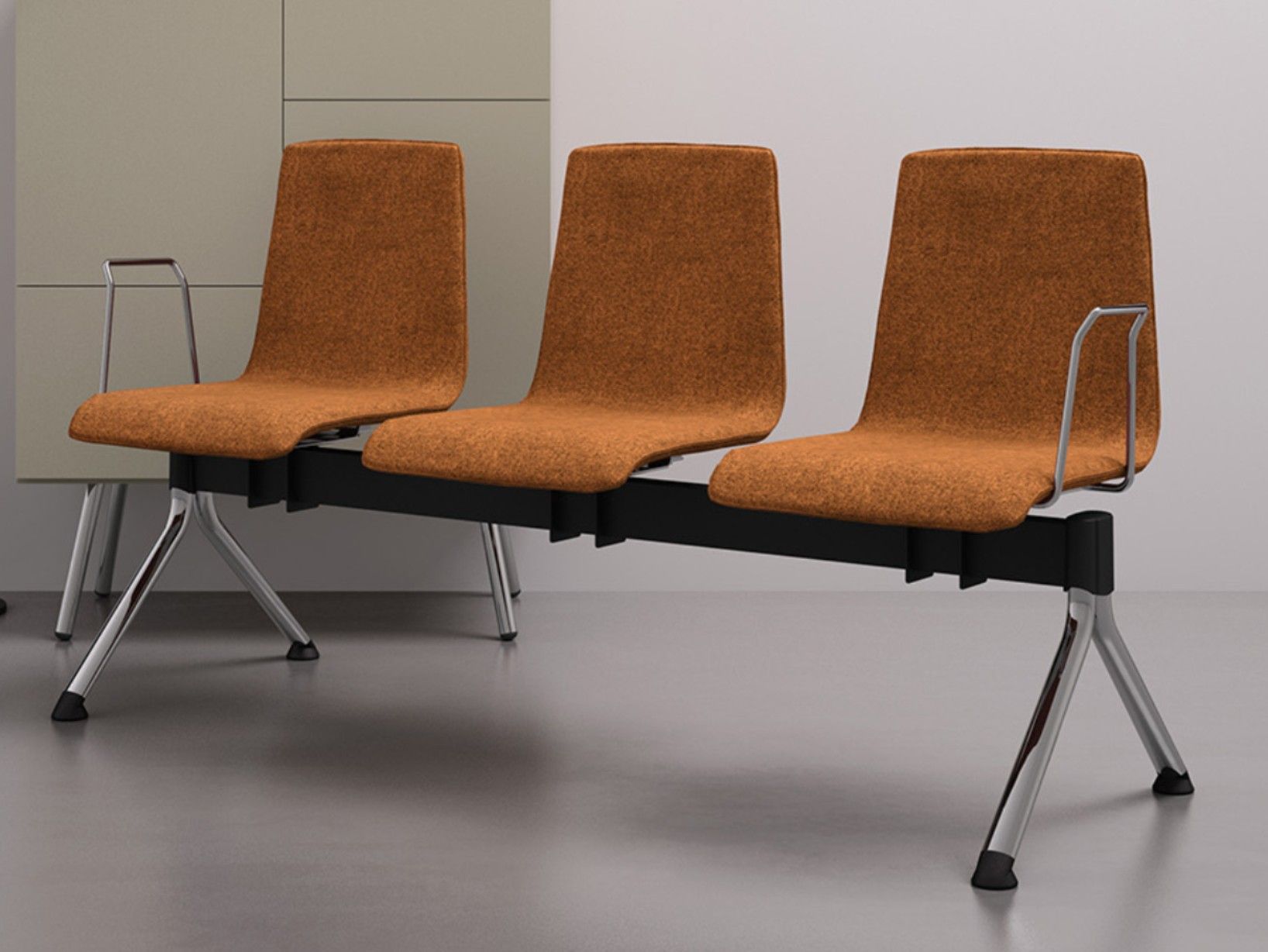 Сидение на стальном стержне с подлокотниками Leyform Zerosedici ARCH-00027545