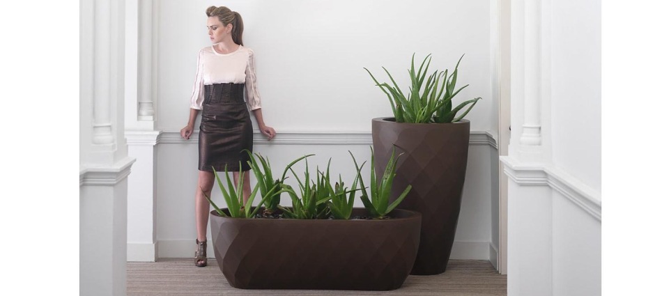 002228 Кашпо вытянутое Vondom Vases - Вид №2