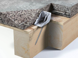 Соединитель для закрепления и армирования деревянных перекрытий