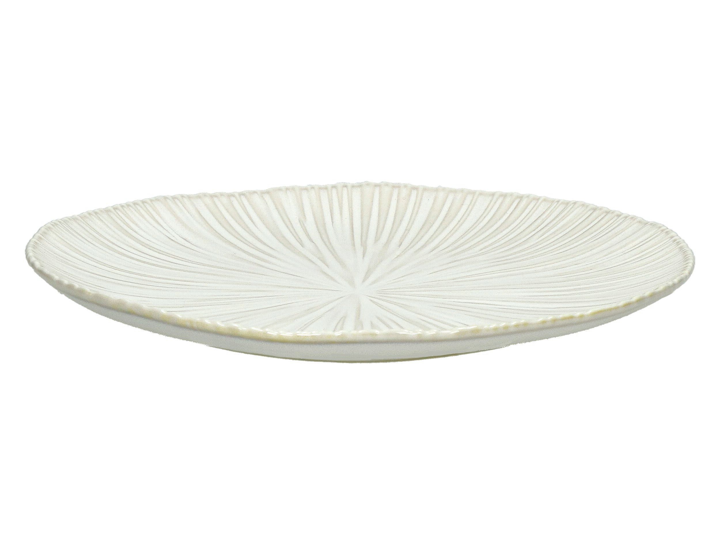 Фарфоровая круглая плоская тарелка POMAX Mysa ARCH-00110032