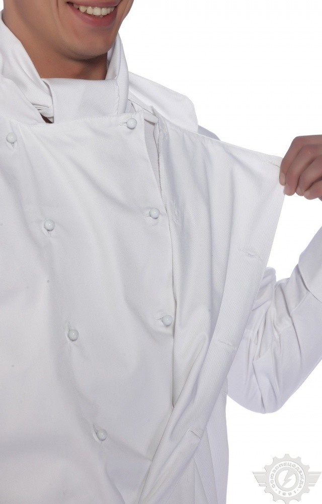 66025 Куртка поварская "Люкс" двубортная  Повар  размер 56-58/170-176 Спецодежда  - Вид №7