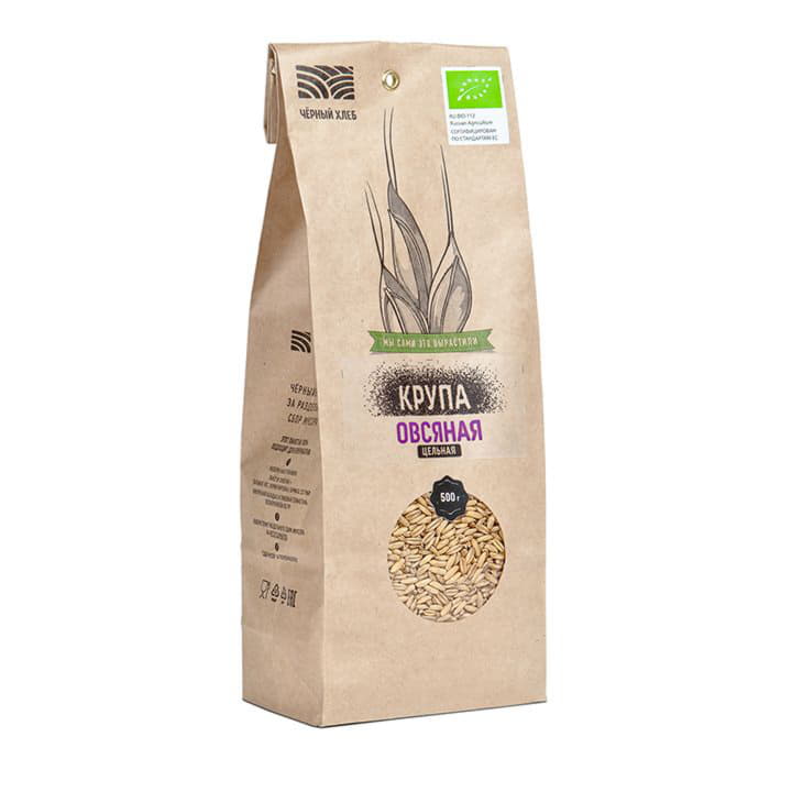 Крупа овсяная цельная Чёрный хлеб Santreyd 4166 - Вид №1