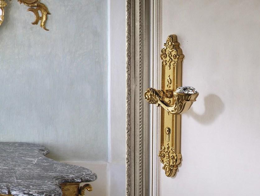 LINEA CALI' Латунная ручка в стиле Людовика xiv с кристаллами swarovski® с замком Brilliant diamond sun-id-1381563 - Вид №1