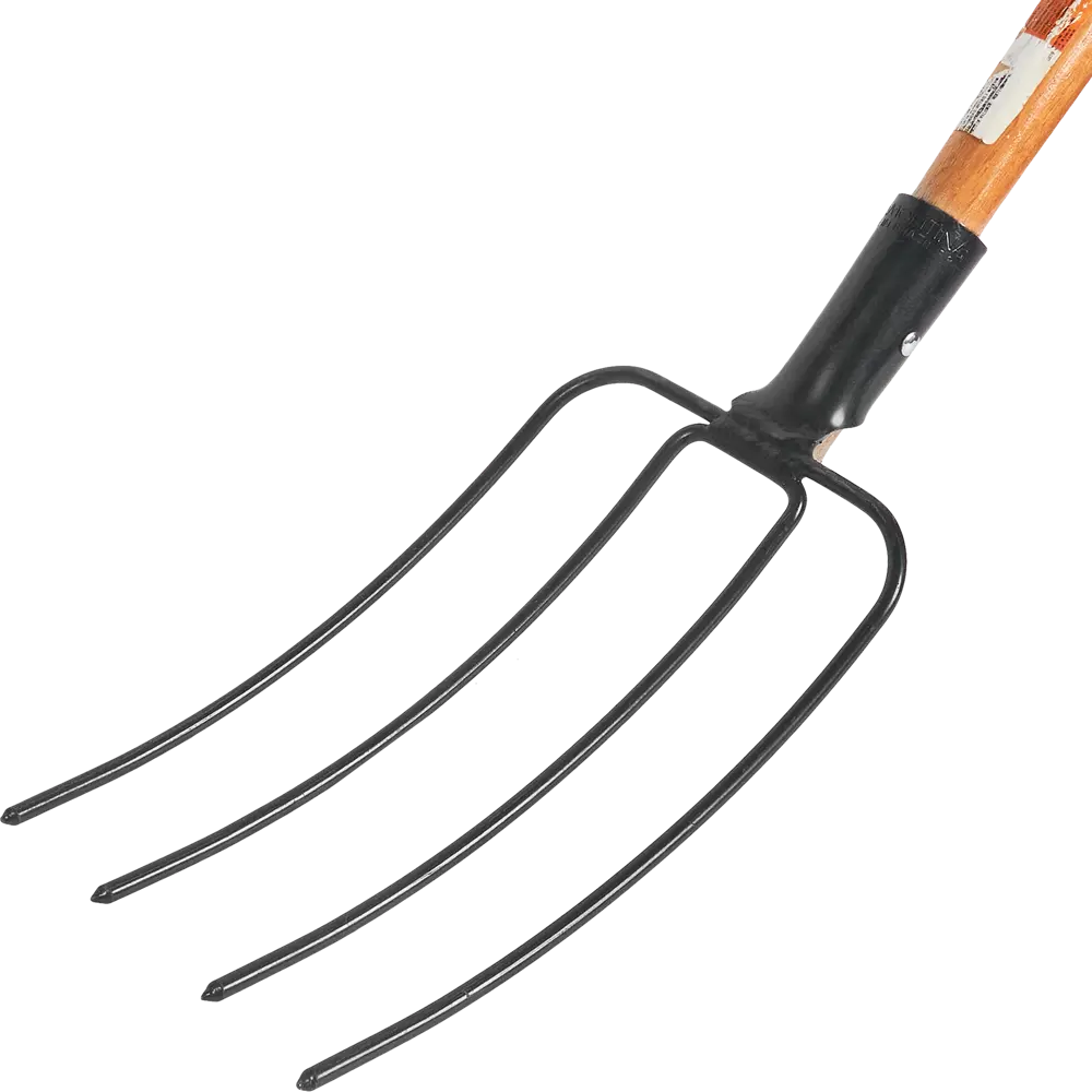 Вилы Tramontina 4 зубца 120 см сталь с черенком STLM-2111116 - Вид №1