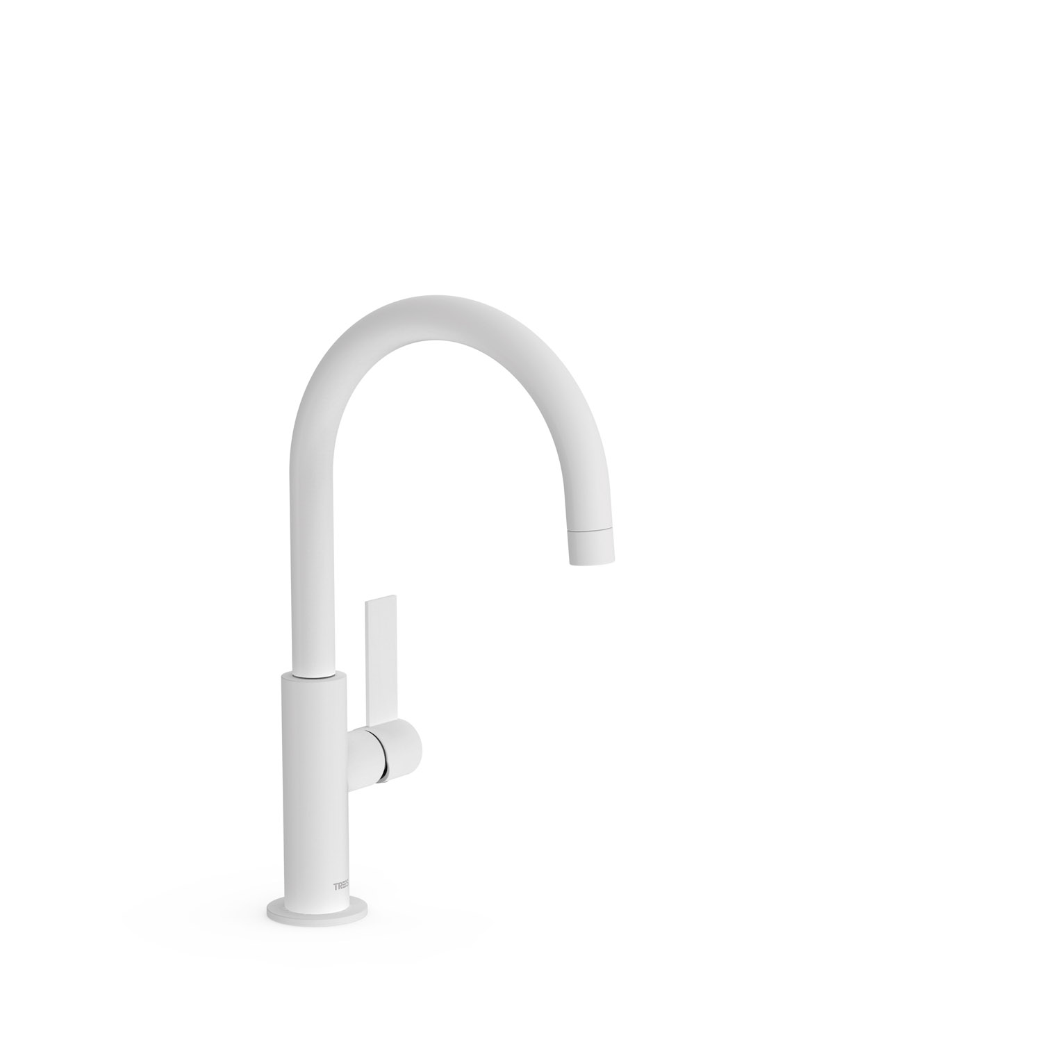 ПРОЕКТ-Смеситель для раковины TRES High с одной ручкой и боковым рычагом-21190501BM TRES Project