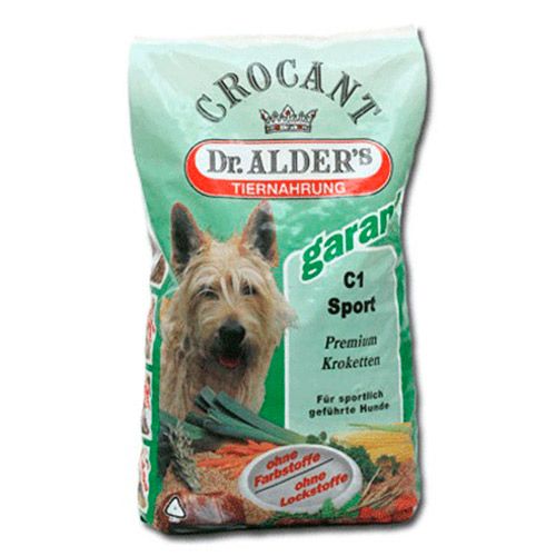 ПР0036089 Корм для собак С-1 Crocant Sport высококалорийный Говядина, рис сух. 18кг Dr. ALDER`s 