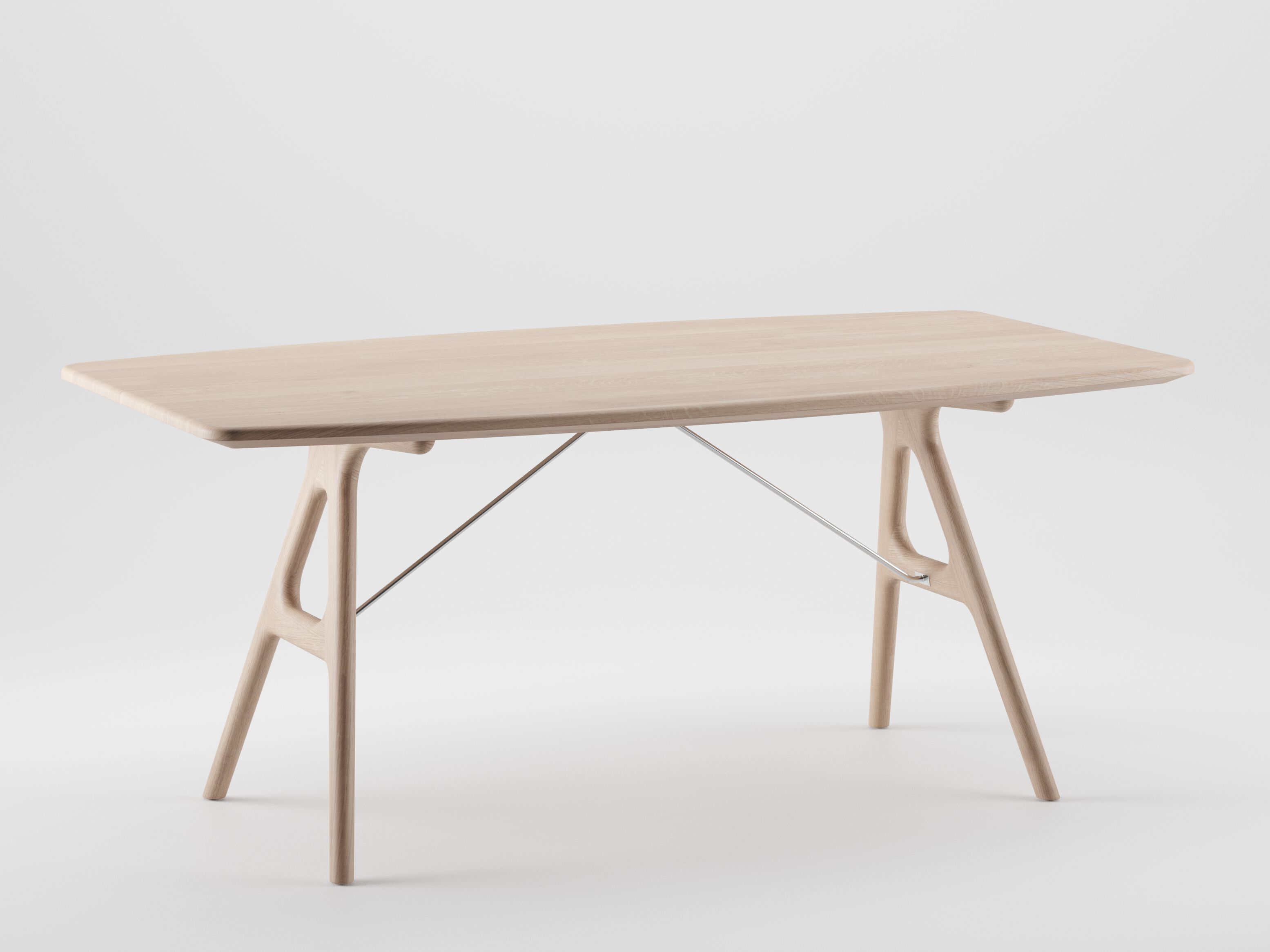 Прямоугольный обеденный стол из массива дерева Artisan ARCH-00122875