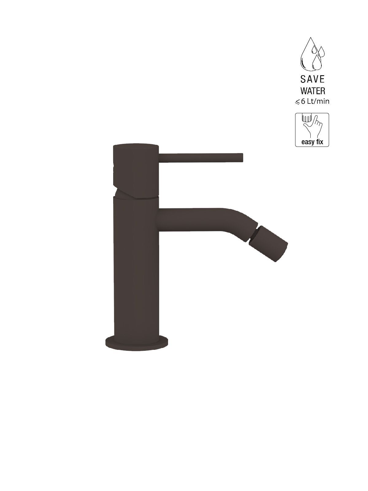 Смеситель для биде с одной ручкой Rubinetterie Frattini Pepe XL ARCH-00088833 - Вид №6