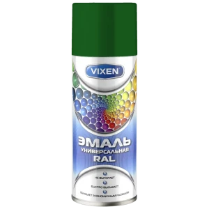 Краска аэрозольная Vixen цвет тёмно-зелёный 0.52 л 82608109 STLM-2066109