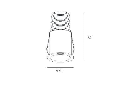 Алюминиевый утопленный прожектор 247LAB Twentyfour7 ARCH-00055055 - Вид №1