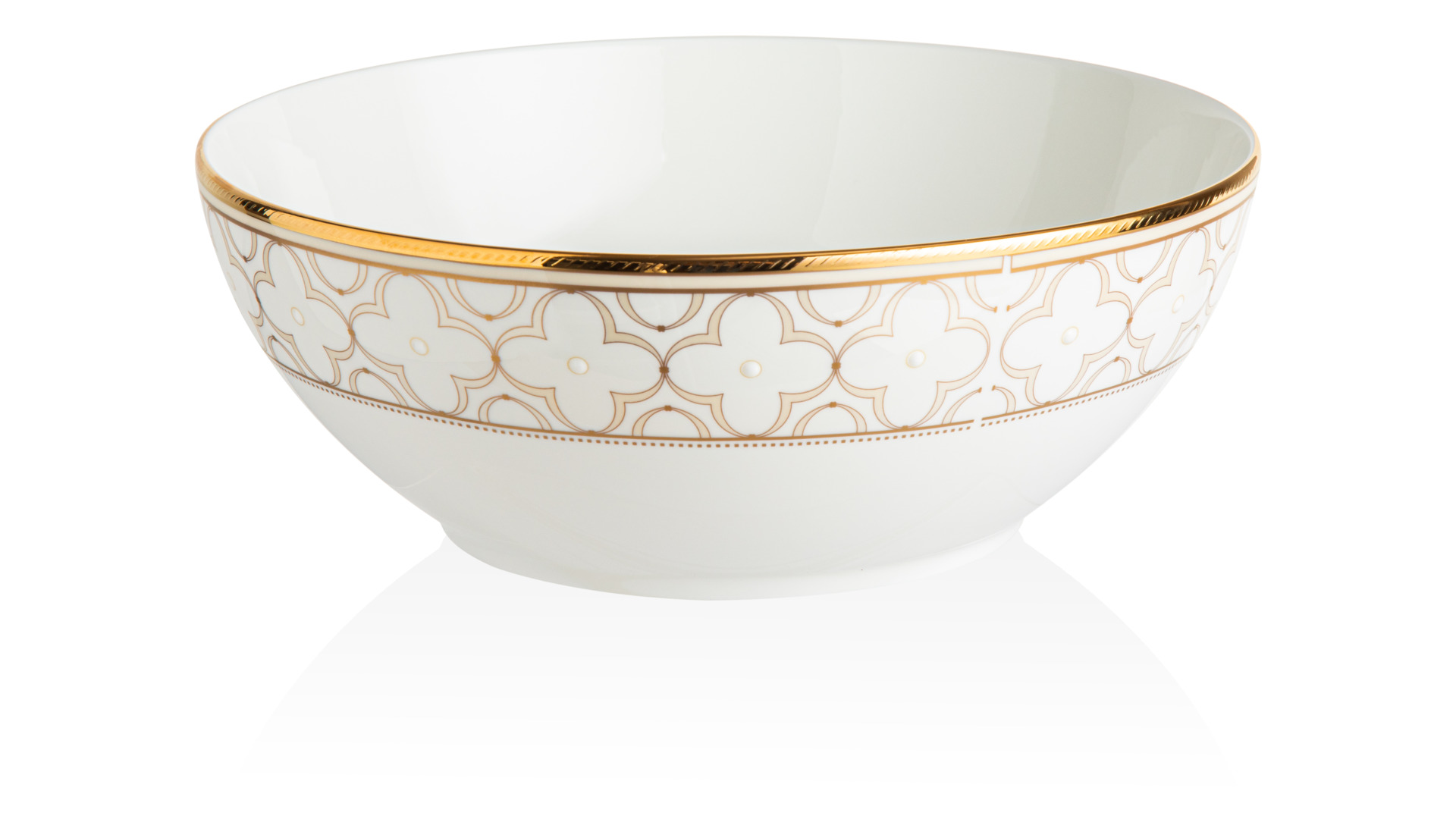 10657438 Noritake Сервиз столовый Noritake Трефолио,золотой кант на 6 персон 26 предметов, фарфор Фарфор костяной  - Вид №13