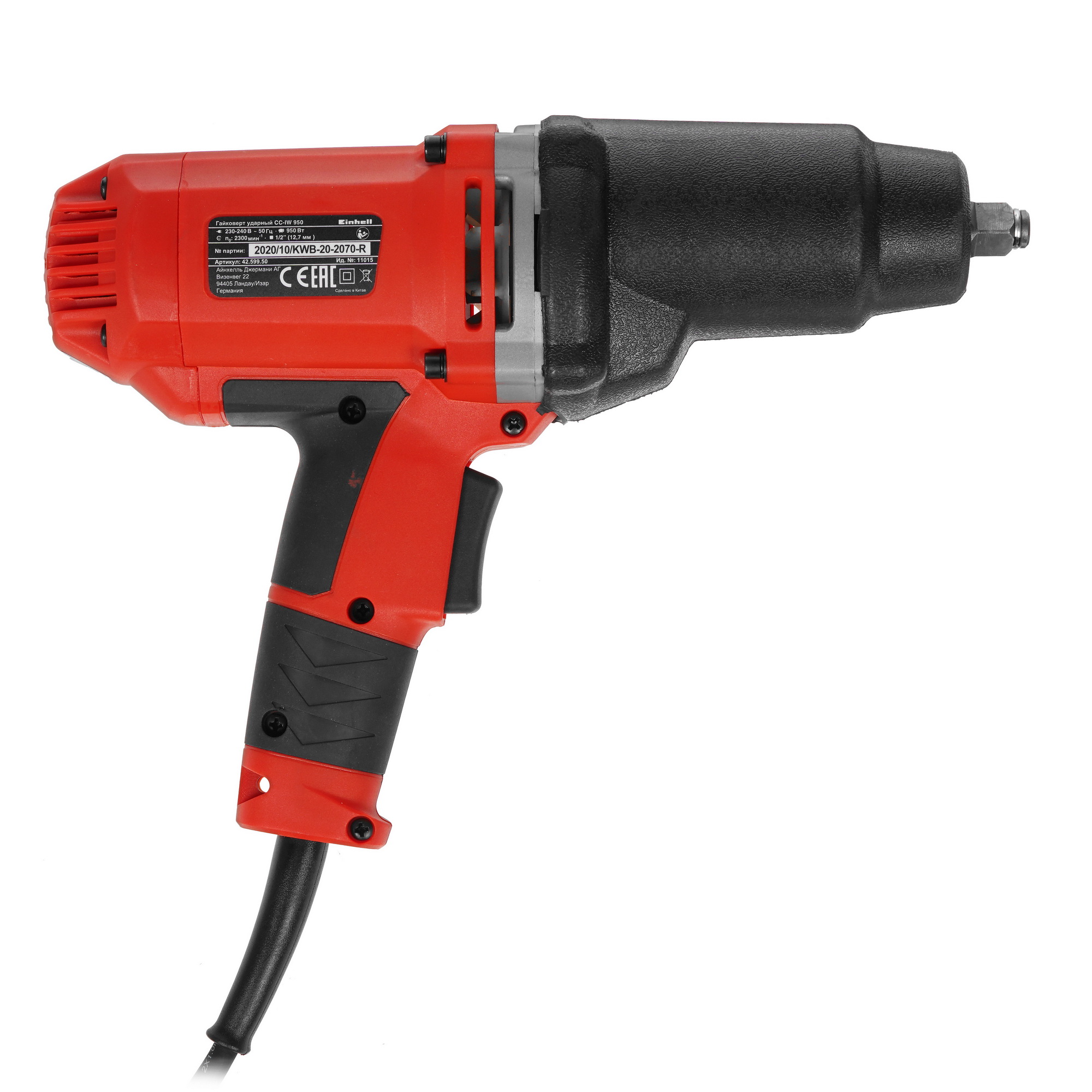 Гайковерт Einhell CC-IW 950 5311646 STDN-0056009 - Вид №1