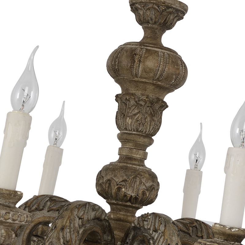 Люстра Necklace 6 от Delight Collection коричневая 8145-6D DELIGHT COLLECTION ДИЗАЙНЕРСКИЕ 247051 Коричневый  - Вид №2