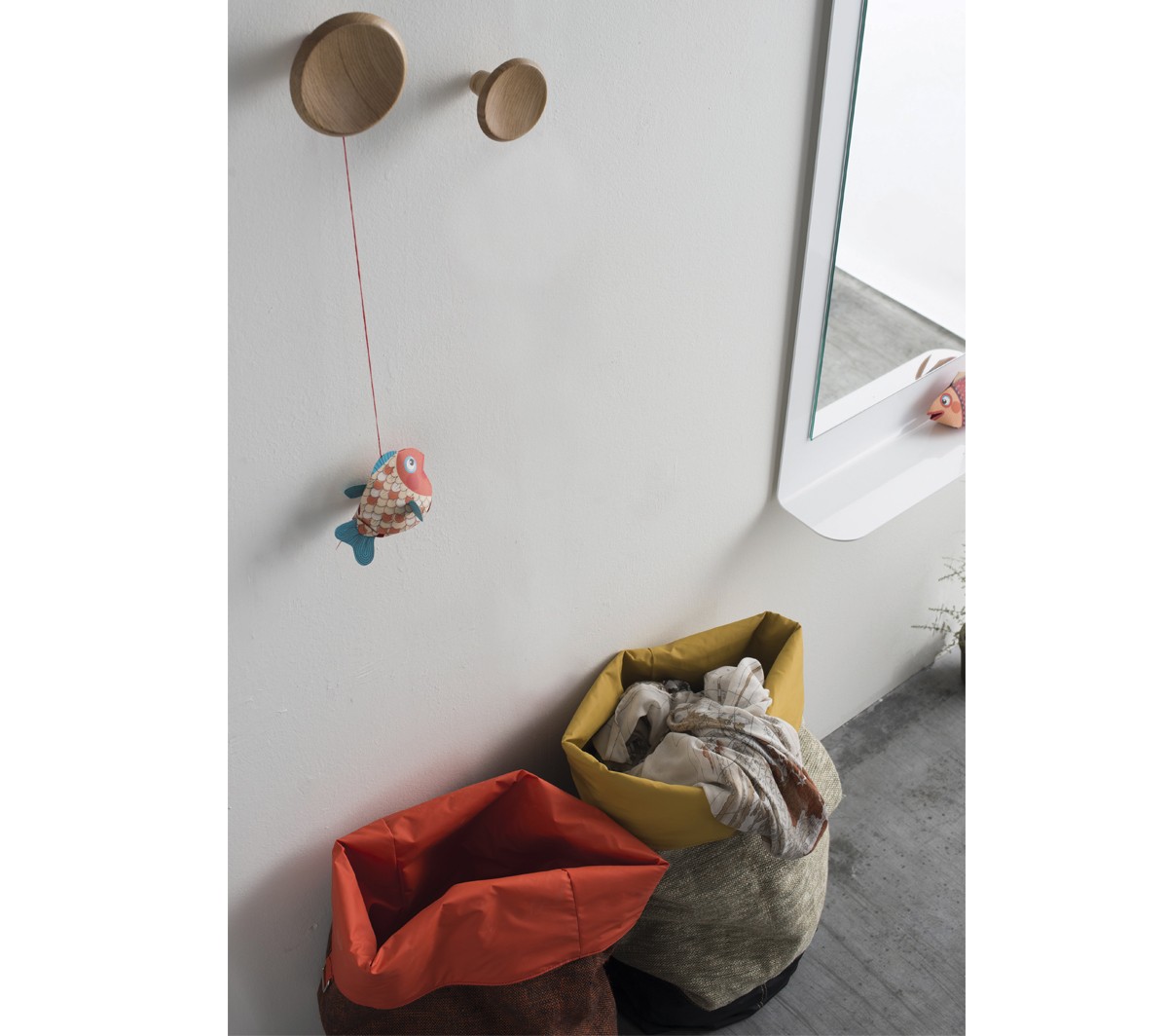 Ex.T Finferli Настенная вешалка серая EXFINFP/GREY  - Вид №4