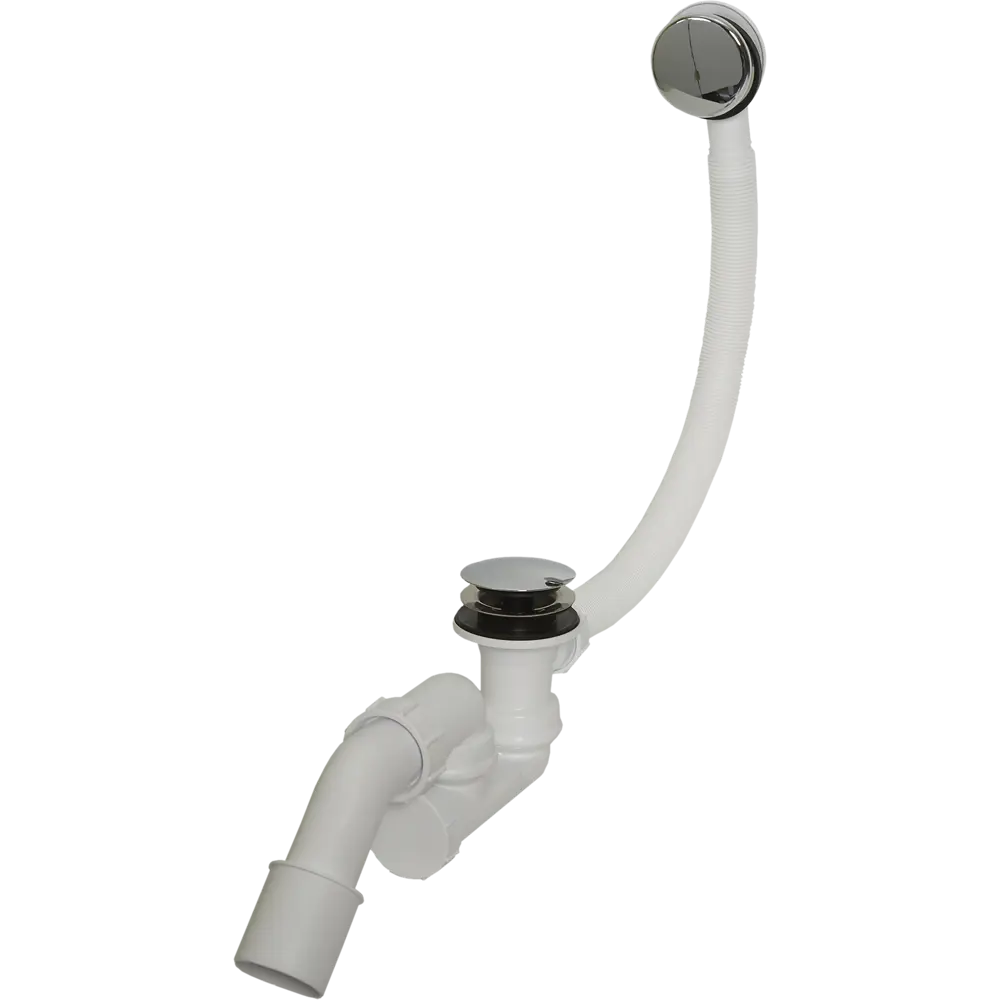 Сифон McALPINE для ванны с переливом 500 мм и механизмом клик-клак 82422802 STLM-1575025