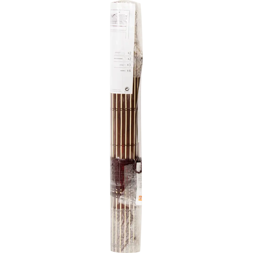 Штора рулонная «Бамбук» 60Х160 см, цвет кофе/экрю 82047364 STLM-2045284 Santreyd  - Вид №3
