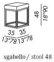 Meridiani Стул со съемной крышкой Hardy sun-id-1375058 - Вид №5