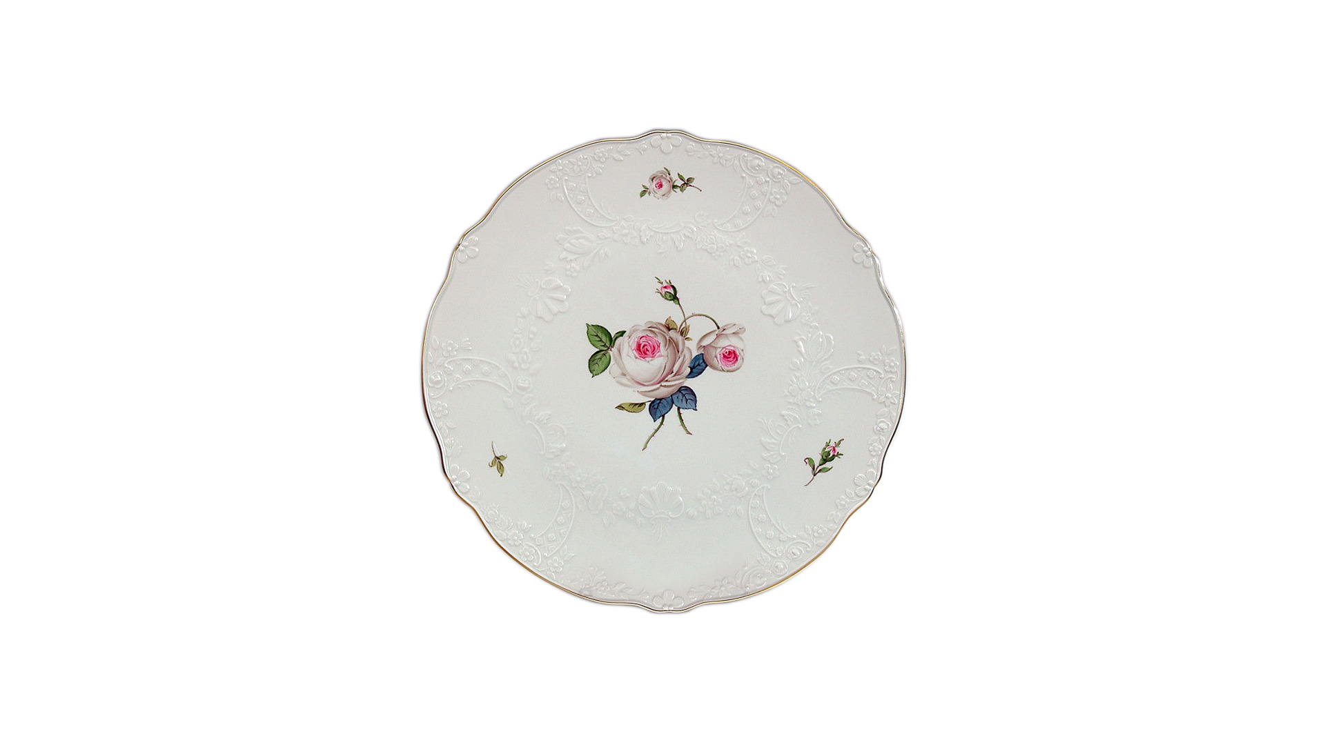 10659693 Meissen Сервиз кофейный Meissen "Белая роза" (форма - Новый Марсель) на 4 персоны 12 предметов Фарфор, Керамика  - Вид №5