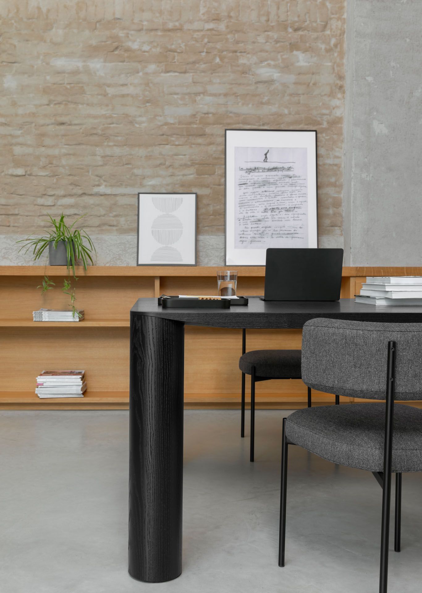 Прямоугольный стол из шпона Midj EGGEN ARCH-00046158 - Вид №8