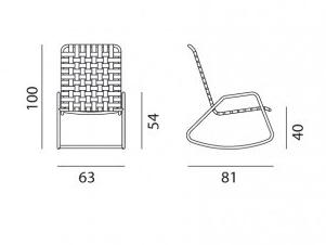 Gervasoni Садовое кресло-качалка Gervasoni outdoor sun-id-1429523 - Вид №11