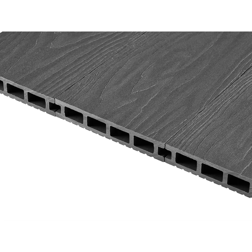 Террасная доска ДПК Groentec цвет Серый 145x25x3000 мм 0.435 м² STLM-2147076 - Вид №4