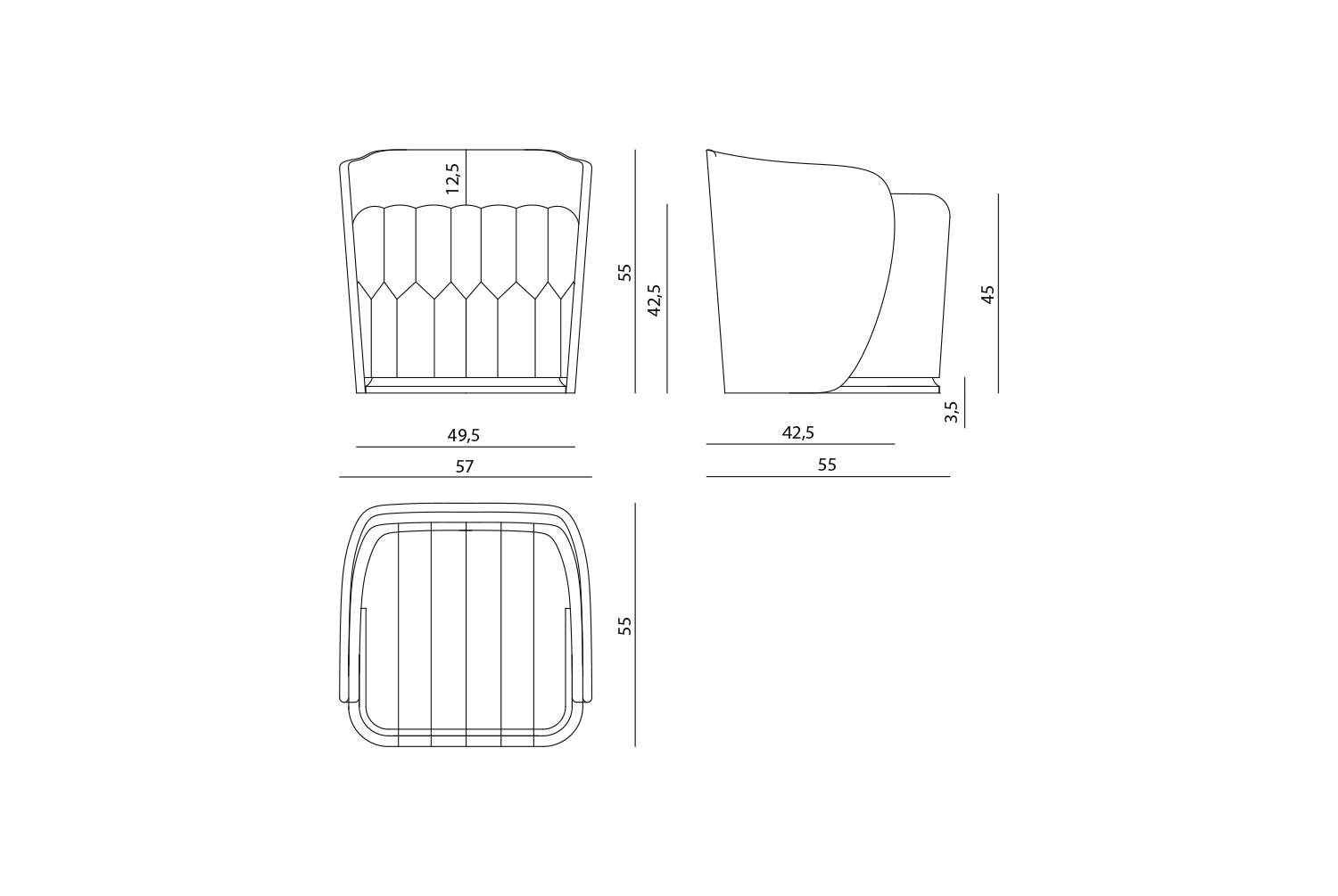 Gebo Пуф Visionnaire  - Вид №4