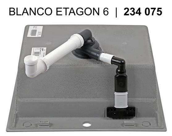 524539 Кухонная мойка Blanco Etagon 6 антрацит  Blanco Etagon Антрацит - Вид №16