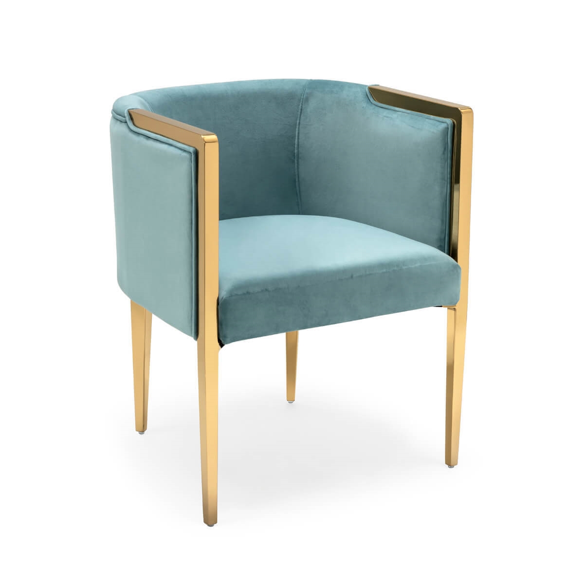 700417-TG ABHIKA СТУЛ GARDA ROUND THYME/GOLD 