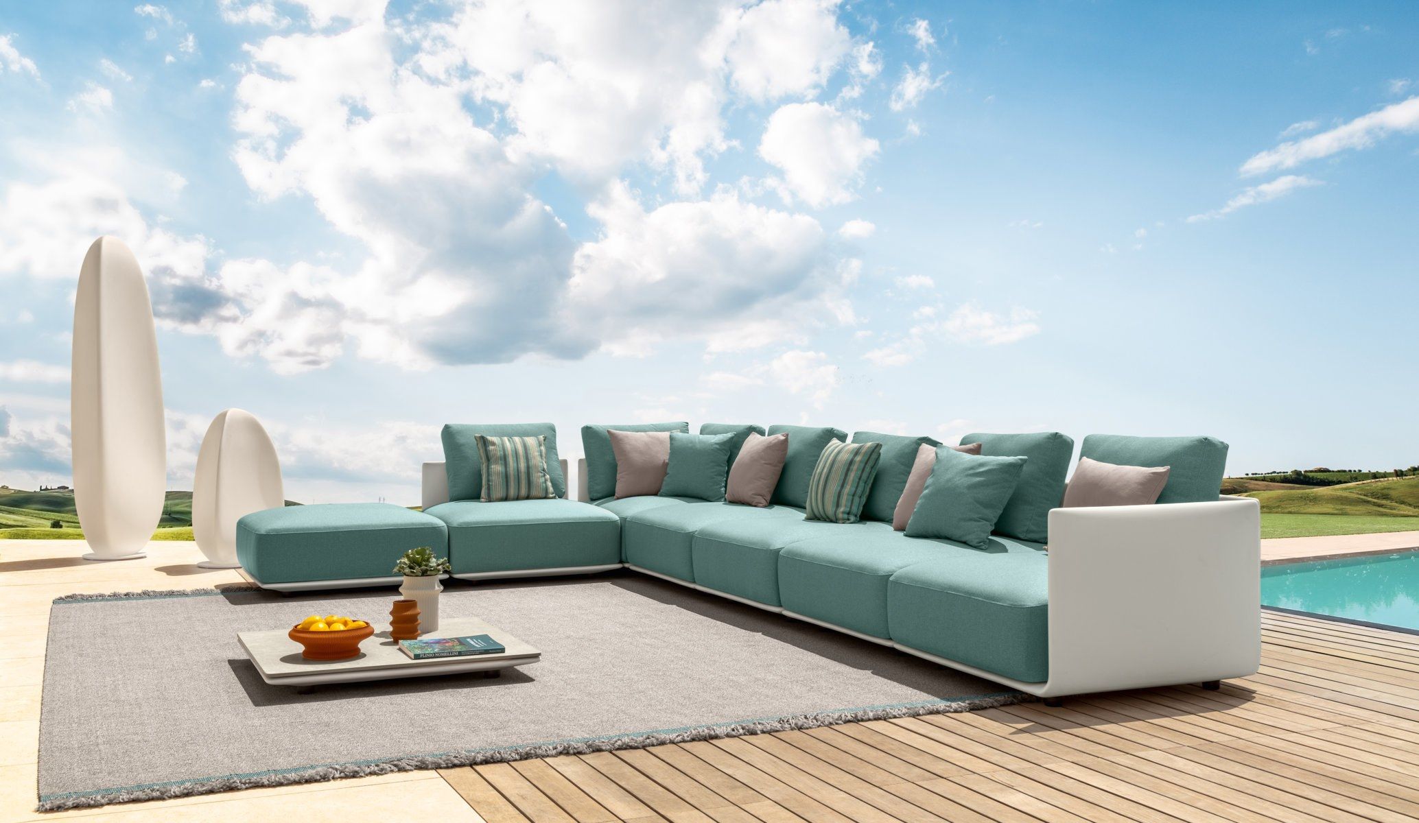 Квадратный садовый столик Talenti Malè ARCH-00116583 - Вид №2