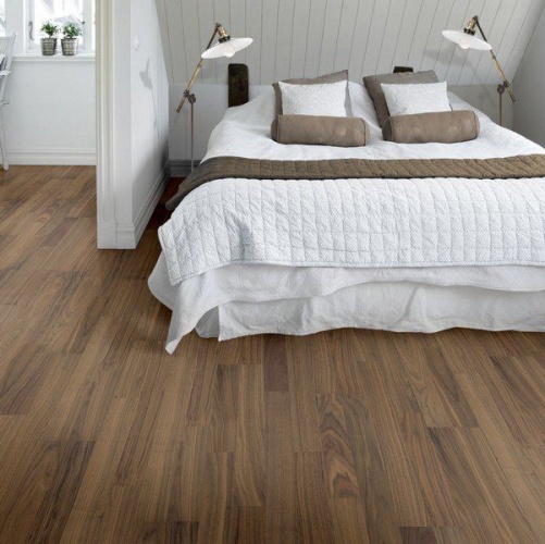 Паркетная доска Golvabia Lightwood 2-strip Орех американский Натур (Гладкая) 1190х195 мм 1700200016 - Вид №1