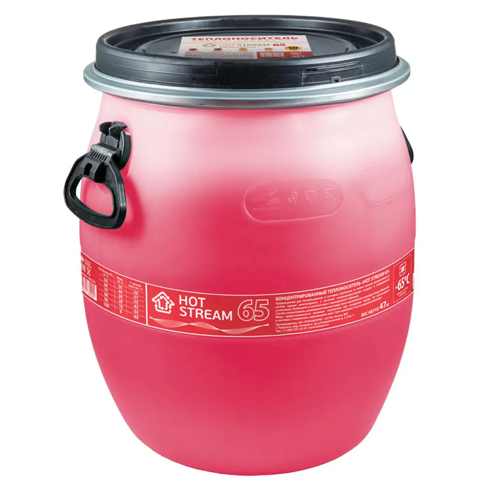 Теплоноситель Hot stream HS-010207 -65°C 47 кг этиленгликоль концентрат 18711564 STLM-2105173 