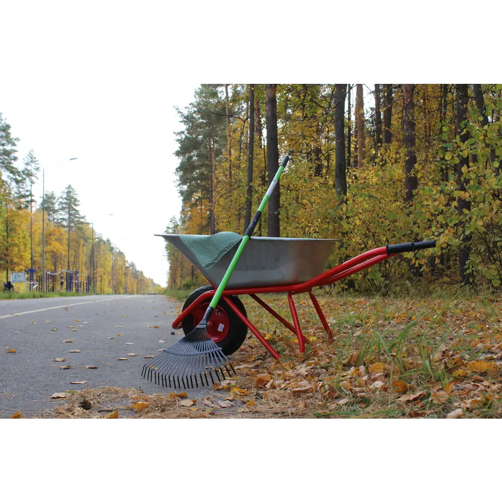 Грабли веерные Geolia для эффективной уборки листьев 14263741 STLM-0004670 - Вид №3