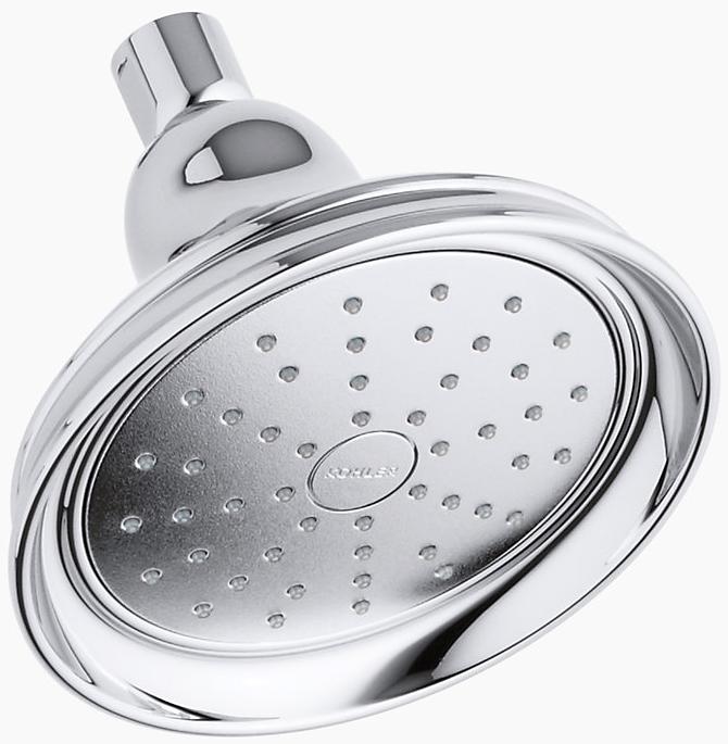 KOHLER Однофункциональная насадка для душа Bancroft 1,75 галлона в минуту с технологией впуска воздуха Katalyst K-14519-G-2BZ  - Вид №1