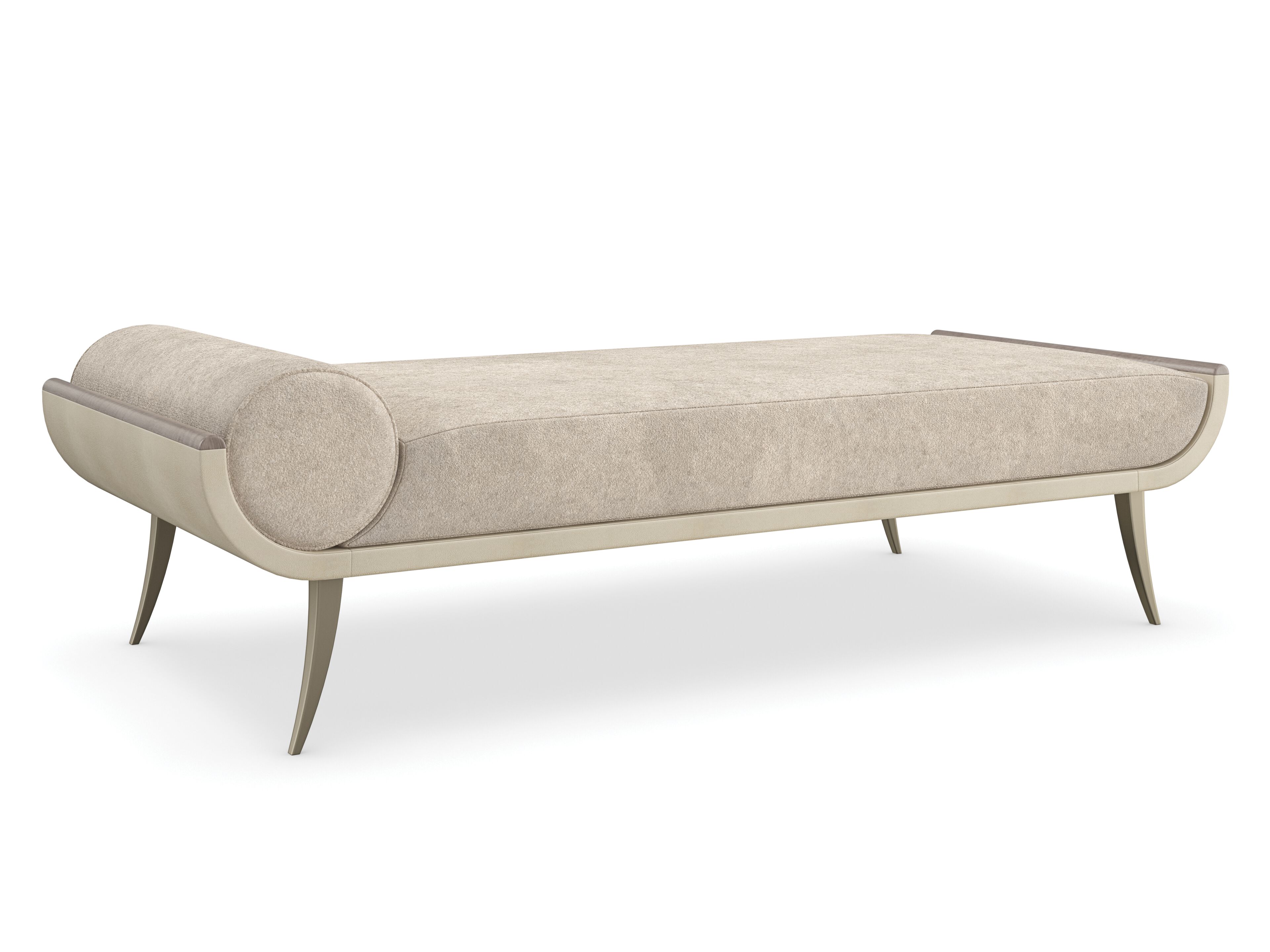 Бархатная мягкая спальная кровать Caracole NICE ARCH-00041404