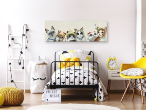 091288 Картина 150x50 Schuller Miau