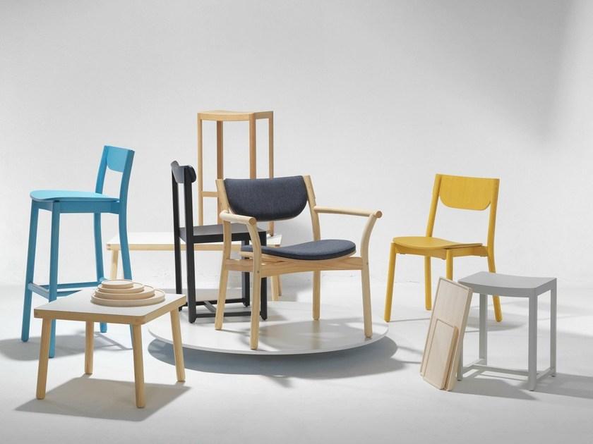 Zilio A&C Табурет из дерева Seleri sun-id-1417655 - Вид №6