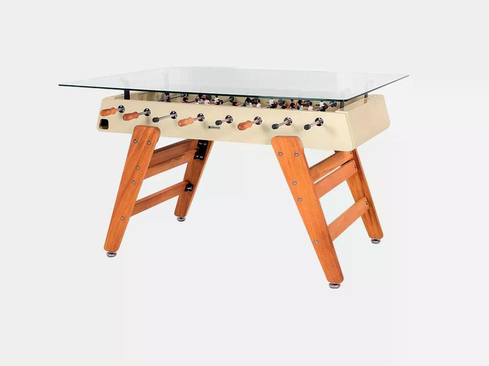 Прямоугольный обеденный стол из стали и стекла RS Barcelona RS3 WOOD ARCH-00114353 - Вид №18