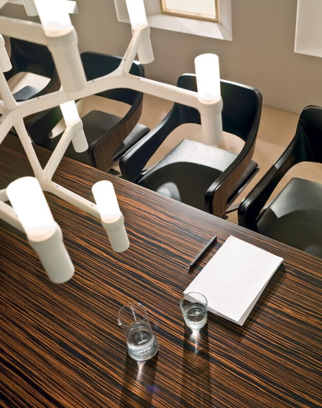 Кожаное вращающееся офисное кресло i 4 Mariani силуэт ARCH-00045061 - Вид №8