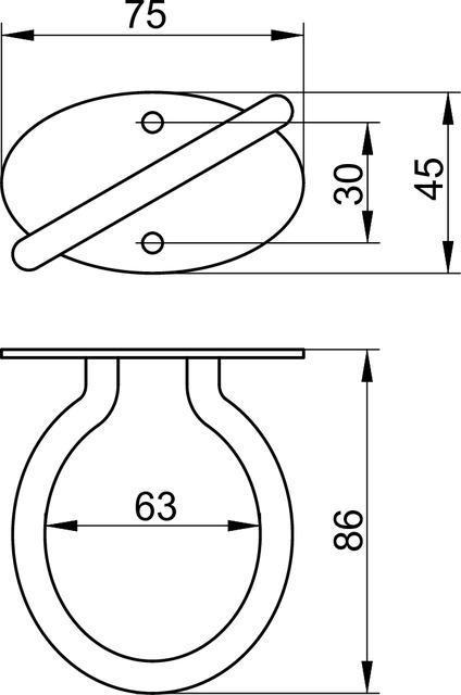 04996010000 Держатель фена Keuco Германия Universalartikel - Вид №2