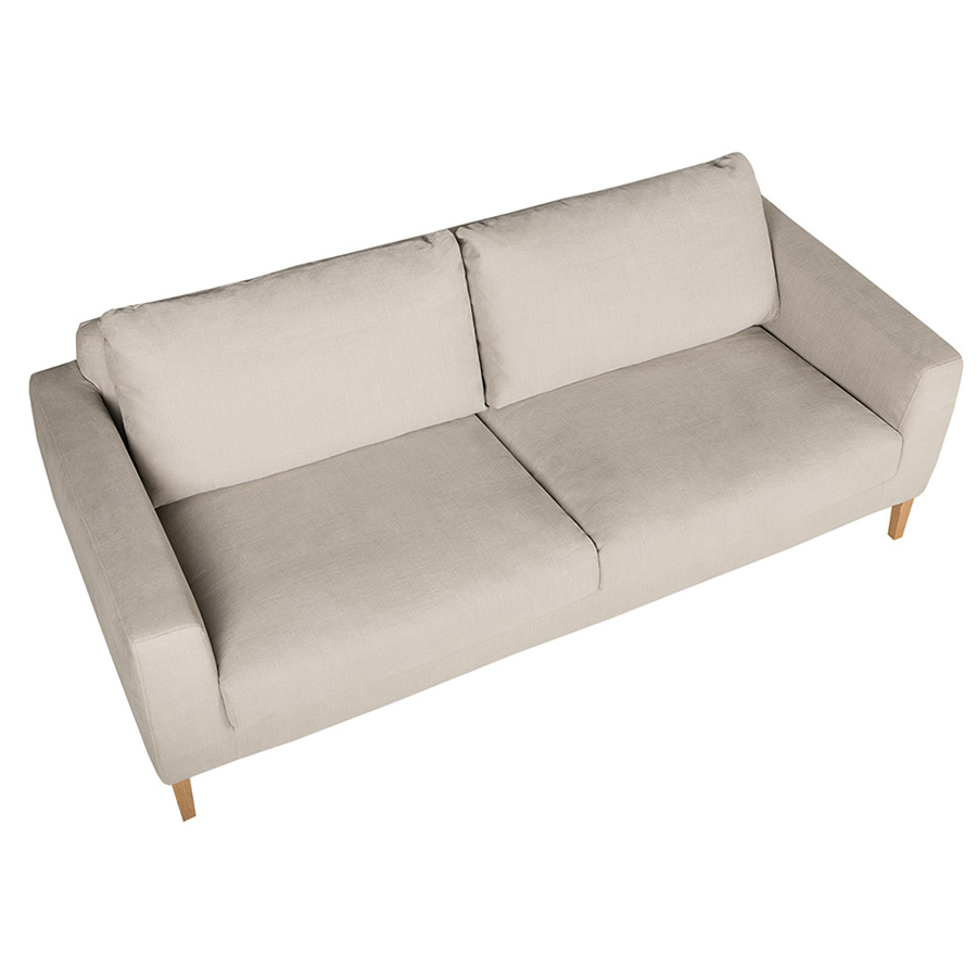 Диван Malin, трехместный, светло-бежевый Sits S1398 - Вид №18