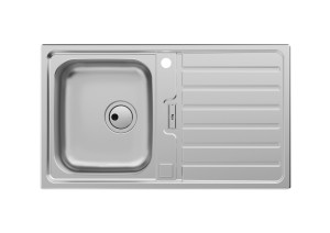 A870KC0860 Двусторонняя мойка из нержавеющей стали с одной чашей ROCA Siena