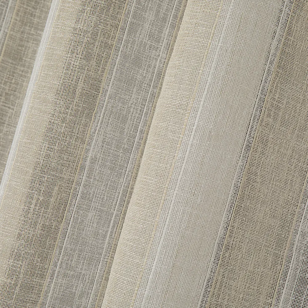 Тюль Inspire Tamara Navajo 6 с креплением-лентой 300×280 см бежевый 86239230 STLM-1044497 - Вид №1