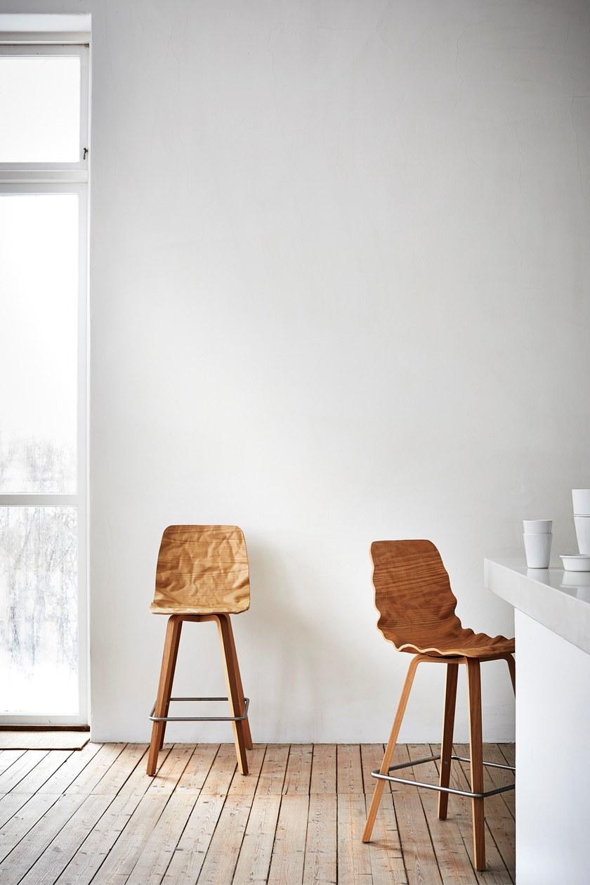 Blå Station Барный стул из дерева со спинкой Dent B504-65 - b805-82 Bla Station - Вид №2